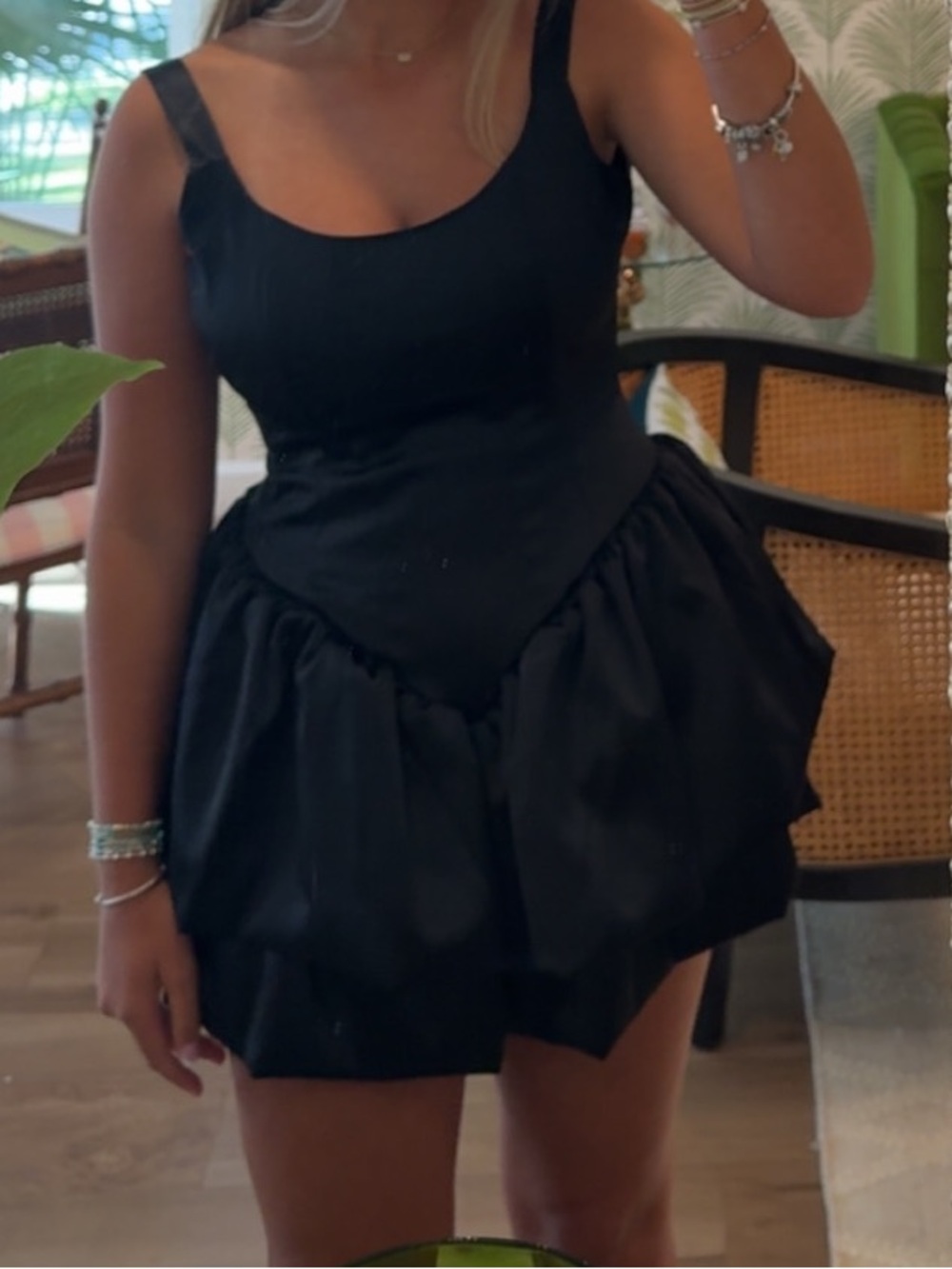 Rickey mini dress in black size small from lovers and friends (revolve,worn once - Picture 2 of 4